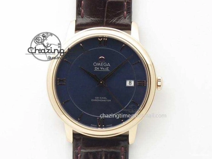 0501 Functional De Ville MK 1:1 Best Edition SS White Dial On Black Leather Strap A 8260